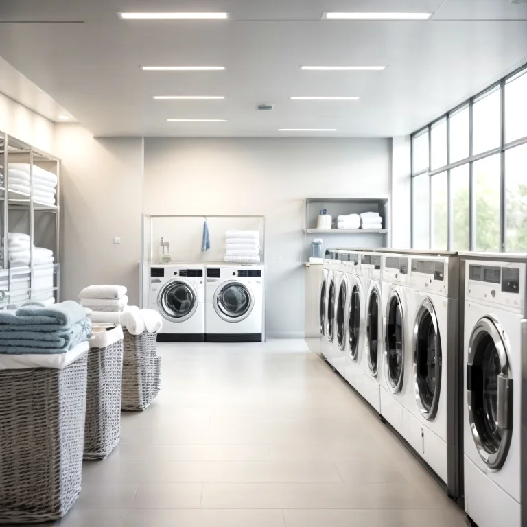 清潔な衣類の山